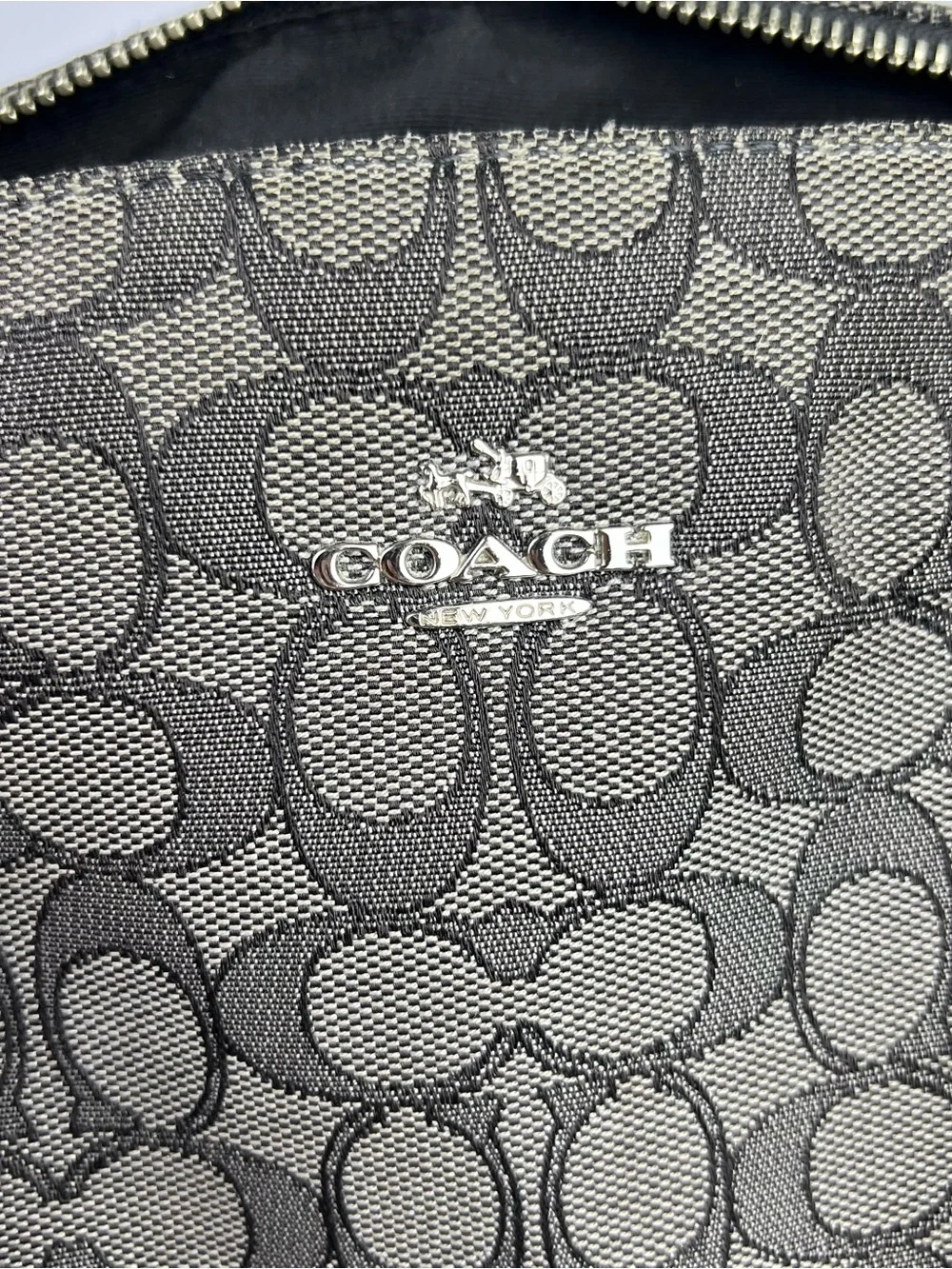 Coach Signature Shoulder Bag Satchel Handbag Purse